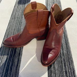 Tecovas lizard boots -9B